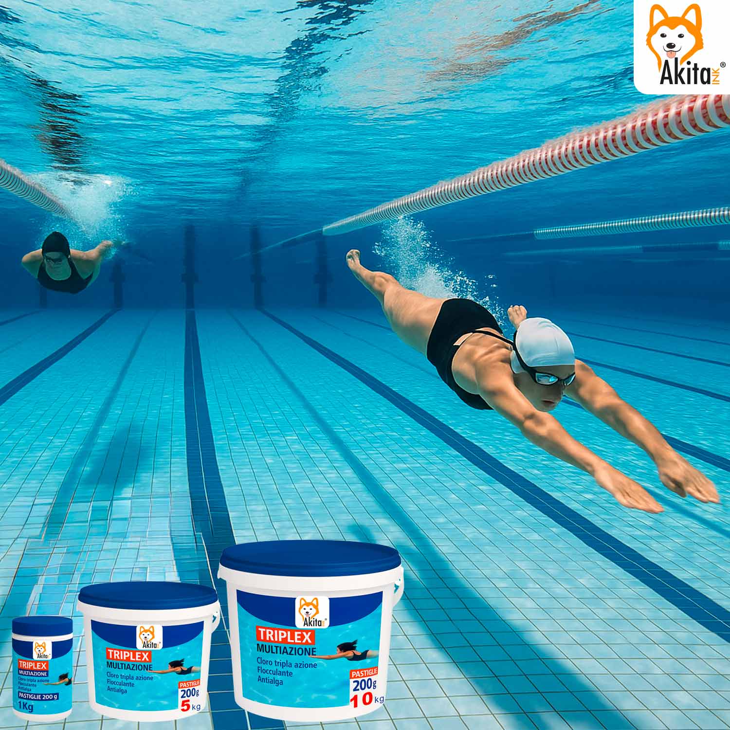 Pastiglie Cloro 3 in 1 Marten 5 kg – Triplex 200g Piscina foto 5