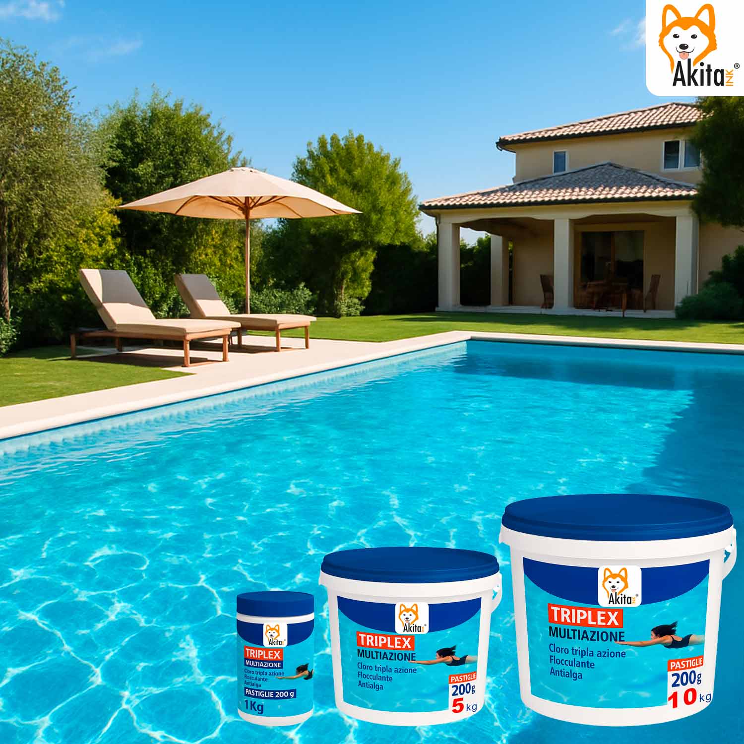 Pastiglie Cloro 3 in 1 Marten 5 kg – Triplex 200g Piscina foto 6