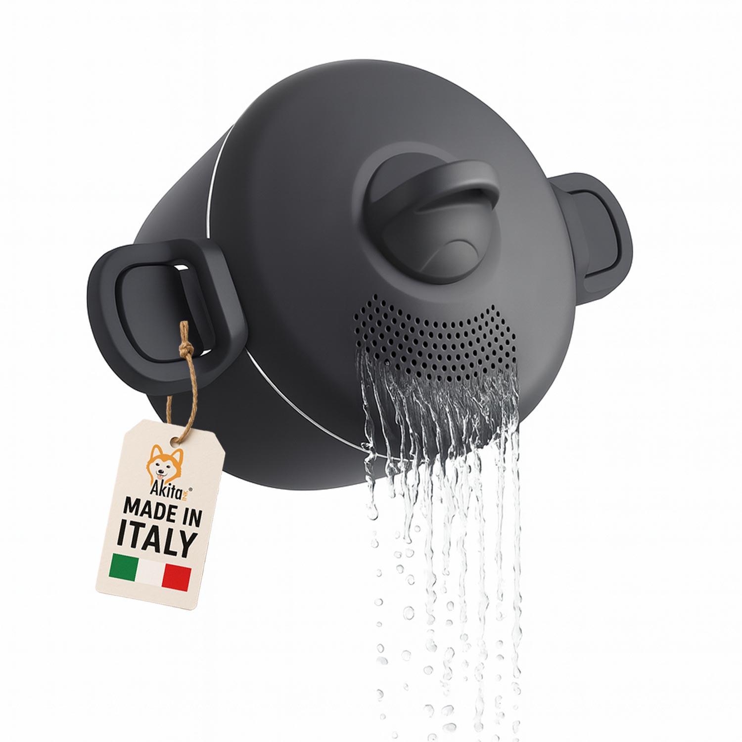Pentola 22cm 5l scolapasta integrato scoli' antiaderente