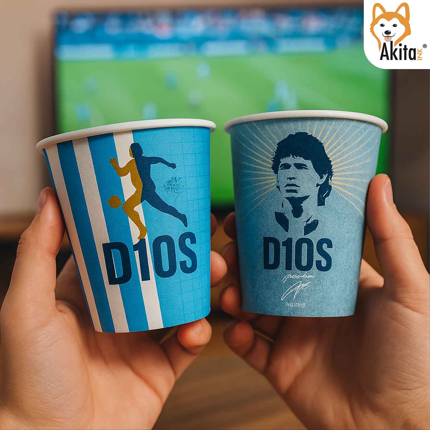 Bicchieri D1OS 180 ml - 300 Pezzi Monouso Calcio foto 3