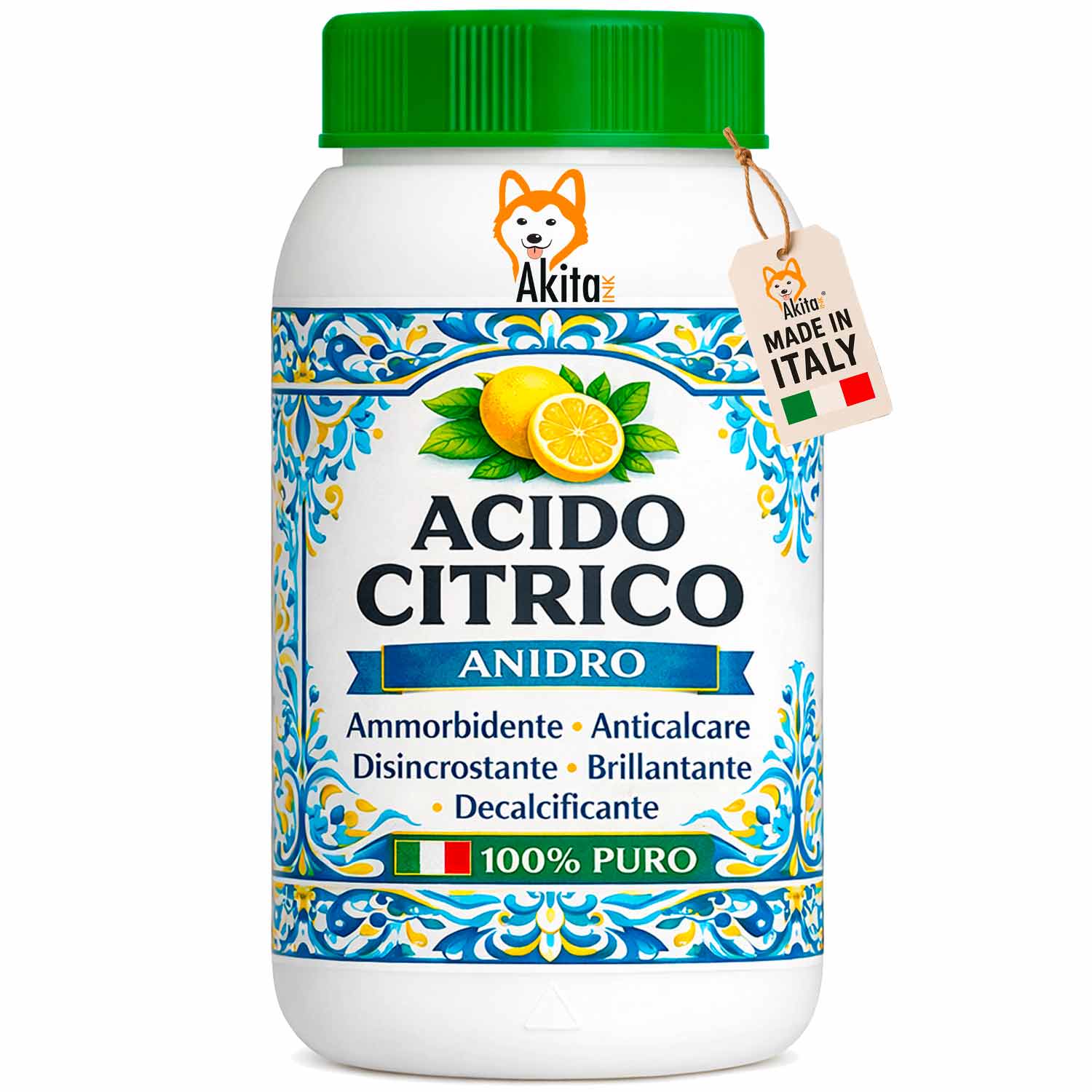 Acido Citrico Naturale 1kg - Anticalcare Ecologico Multiuso