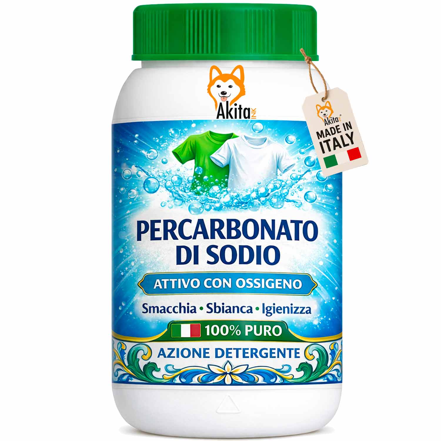 Percarbonato di Sodio 1kg - Smacchiante Naturale Ecologico