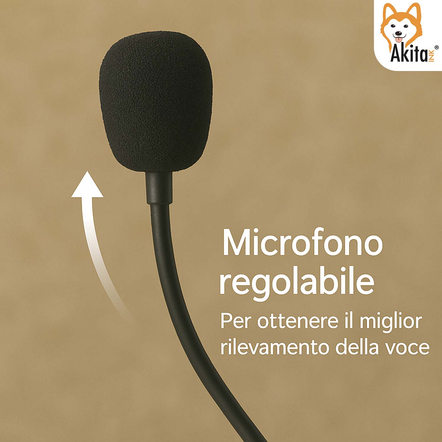 Cuffia AKITAINK USB con Microfono per Ufficio foto 5