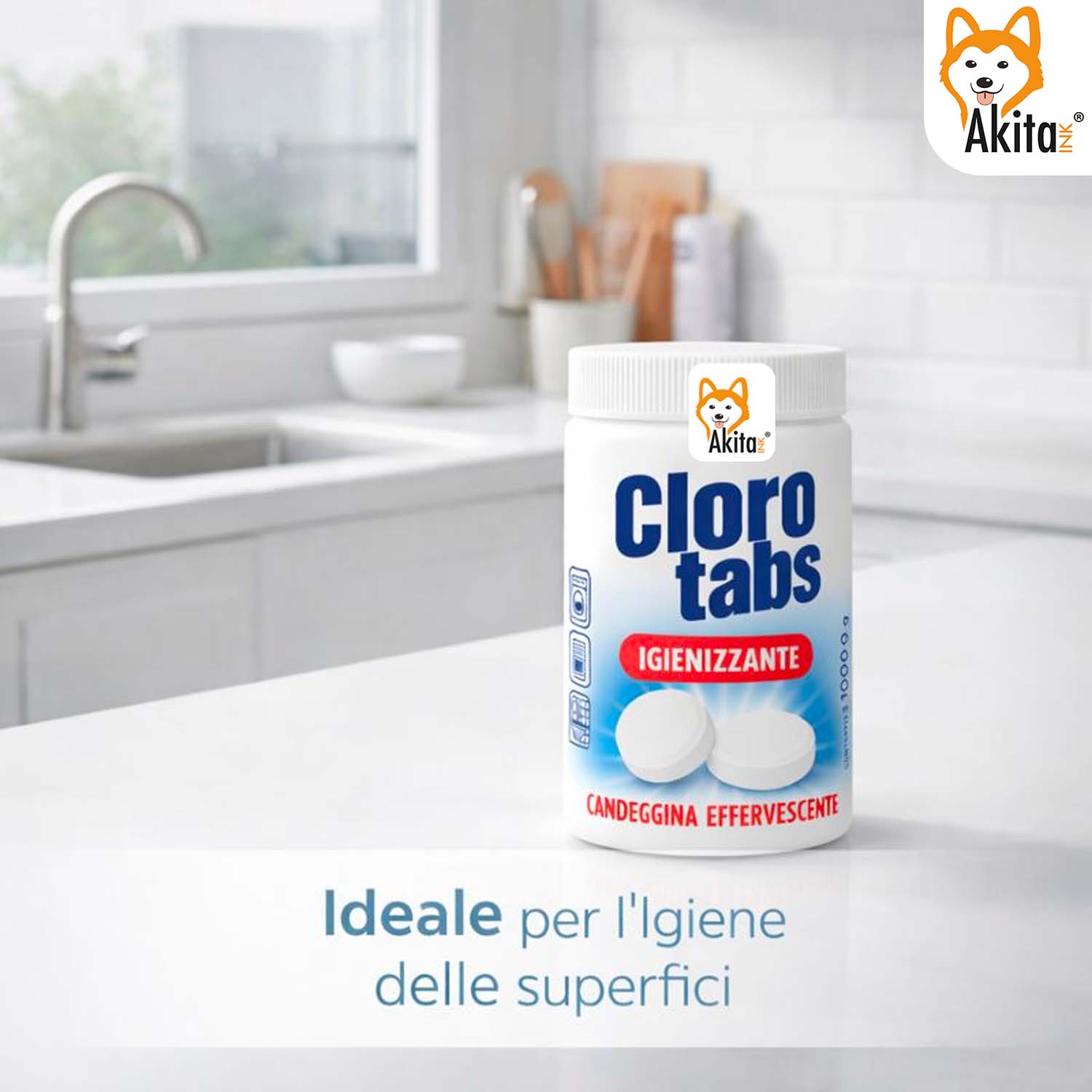 Cloro Tabs 1kg - Pastiglie Multiuso Candeggina foto 4