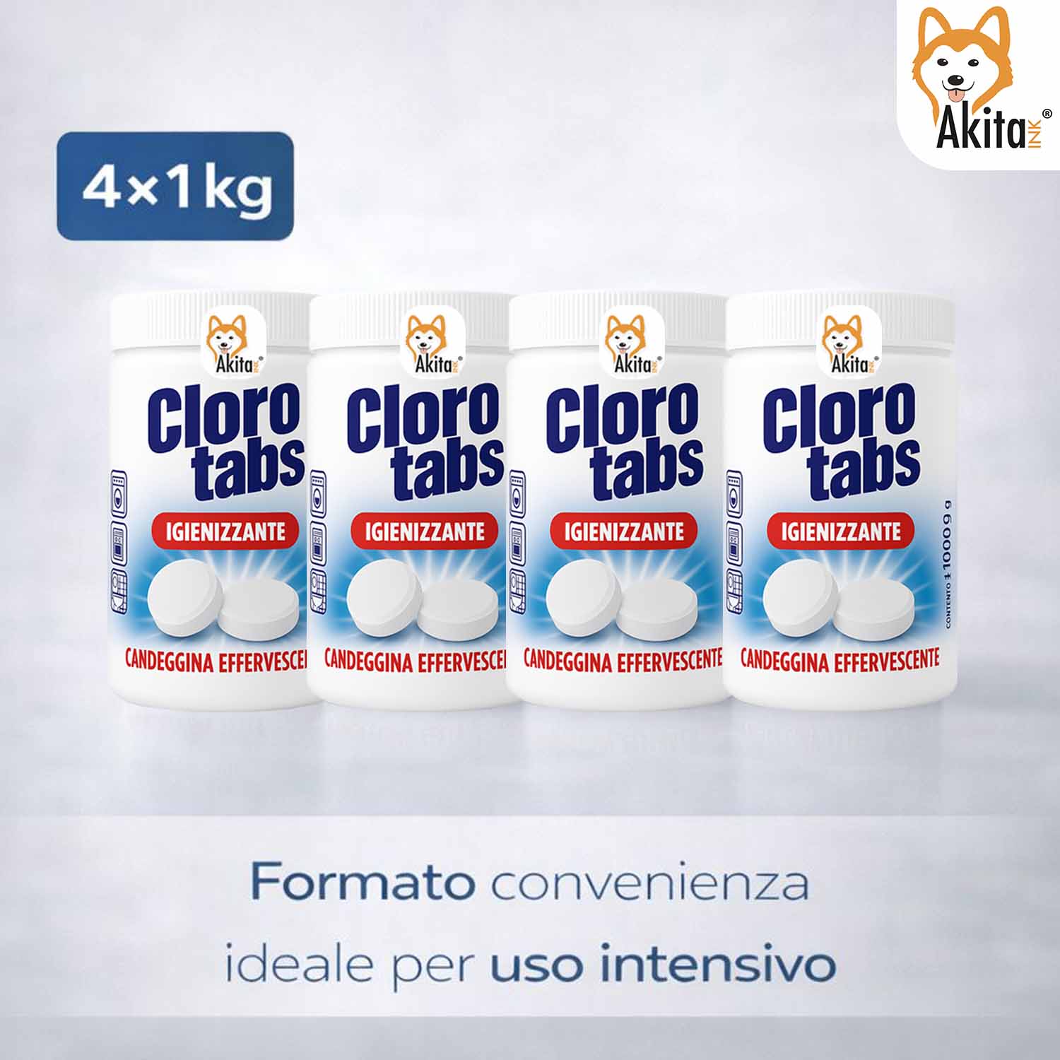 Cloro Tabs 4kg - Pastiglie Multiuso Candeggina foto 5