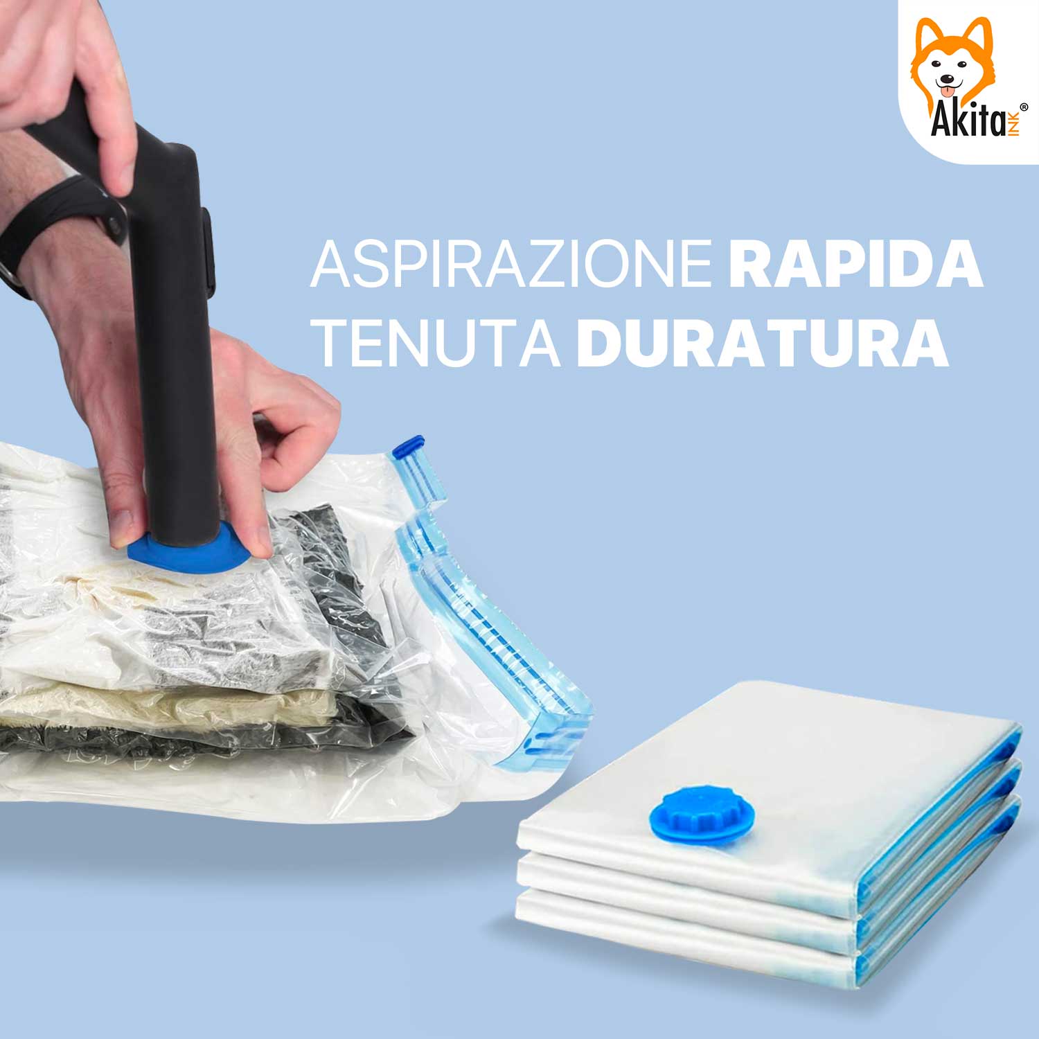 Sacchetti Sottovuoto Vestiti profumati Piumoni 6 Pezzi 3XL 3L foto 4