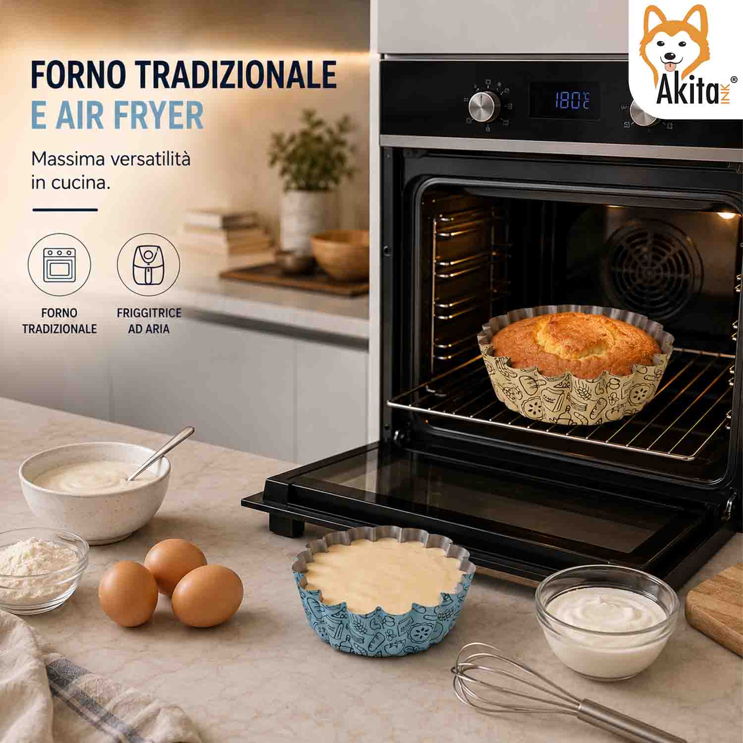Teglia Margherita Friggitrice 20 cm Antiaderente foto 5